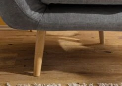 Fauteuil En Polyester Gris HOLMA 15 Fauteuil En Polyester Gris HOLMA -Massivmoebel24 68 920 100 0188 7