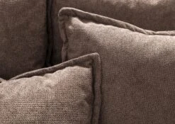 Canapé 2 Places En Polyester Gris Taupe AMY -Massivmoebel24 68 920 100 0190 5