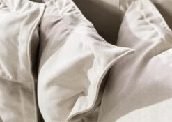 Canapé 3 Places En Polyester Beige SYLT -Massivmoebel24 68 920 100 0192 5