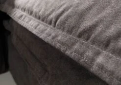 Canapé 2 Places En Polyester Gris Taupe SYLT -Massivmoebel24 68 920 100 0193 6