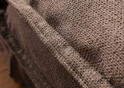 Canapé 2 Places En Polyester Gris Taupe KINGSTON -Massivmoebel24 68 920 100 0198 4