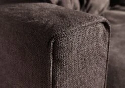 Canapé 3 Places En Polyester Gris Taupe KINGSTON -Massivmoebel24 68 920 100 0202 4